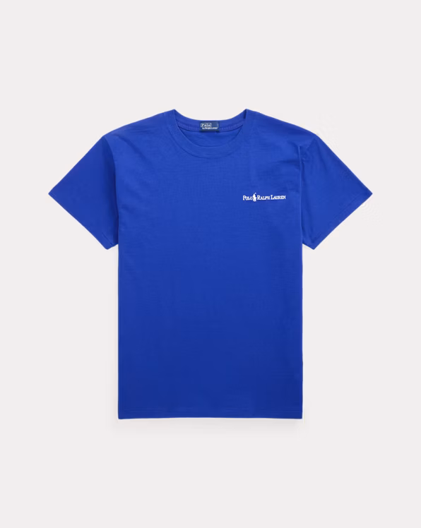 Logo Cotton Jersey Crewneck Tee