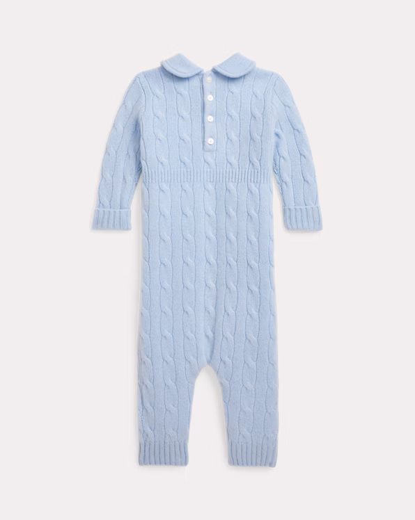 Cable-Knit Cashmere Coverall