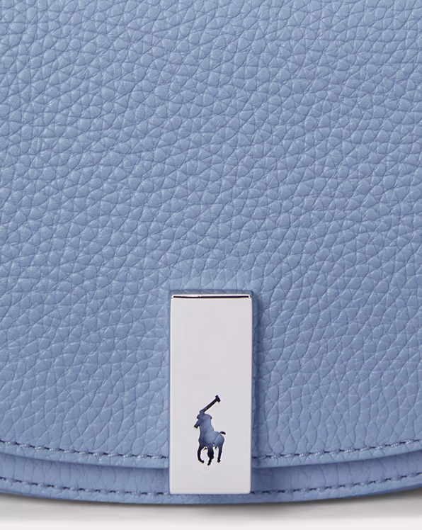 Polo ID Leather Mini Saddle Bag