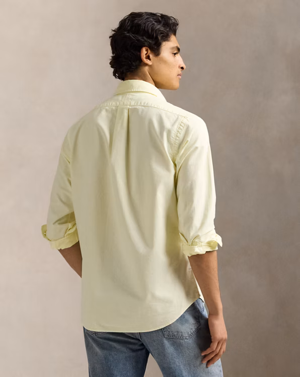 Custom Fit Mineral-Dyed Oxford Shirt