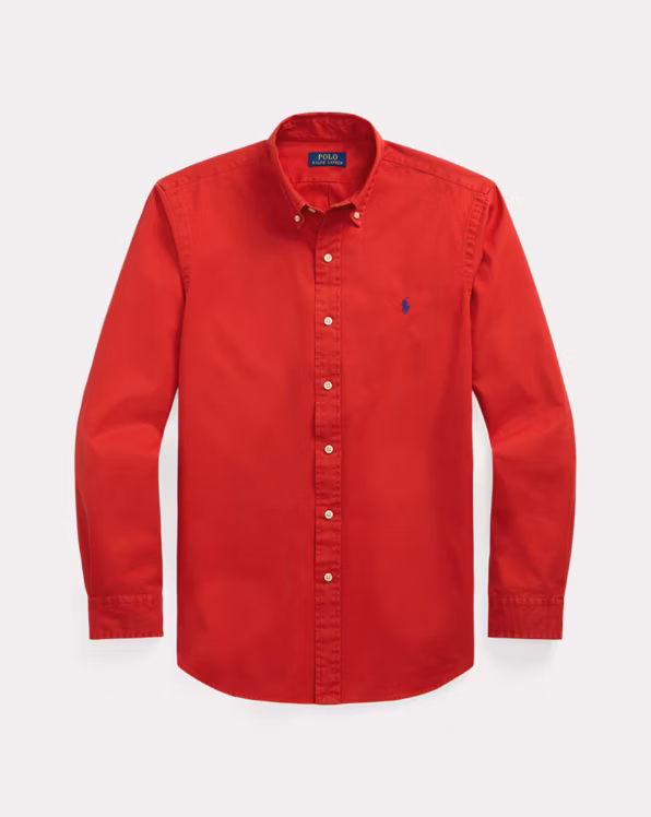 Custom Fit Twill Shirt