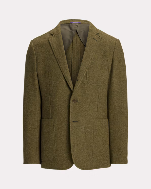 Kent Hand-Tailored Herringbone Jacket