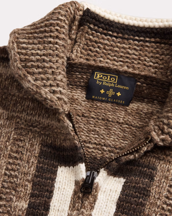 PRL x Naiomi Glasses Full-Zip Jumper