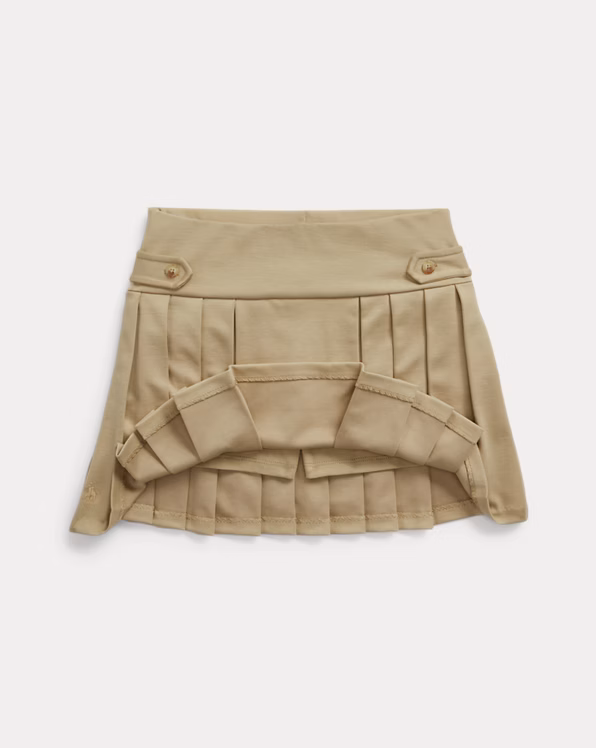 Pleated Ponte Skort