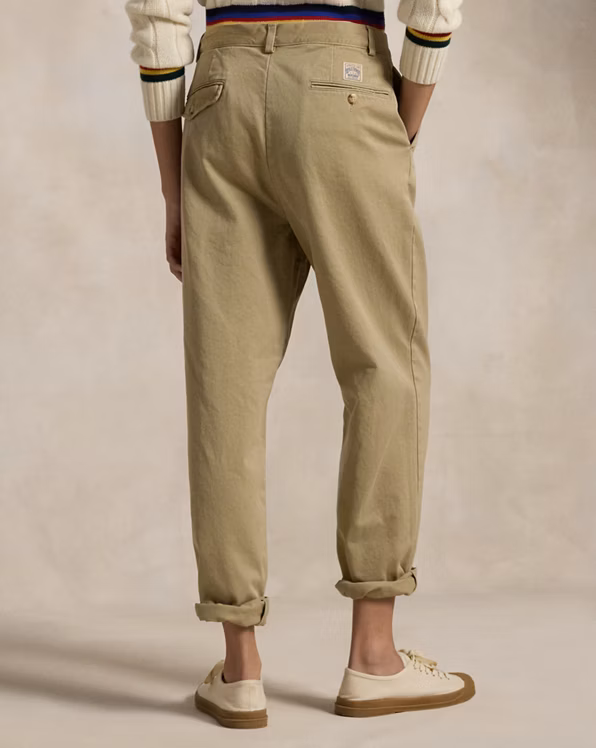 Whitman Relaxed Fit Pleated Trouser