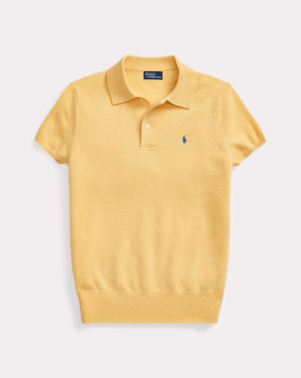 Slim Fit Cashmere Polo Shirt