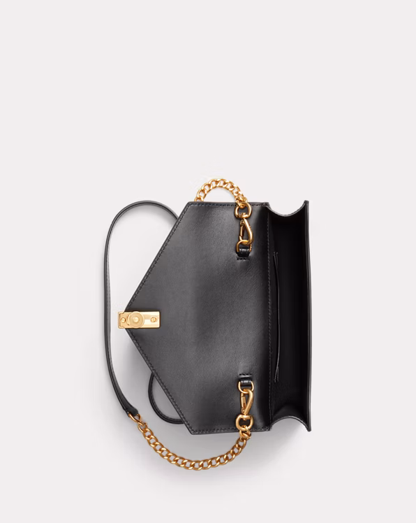 Polo ID Leather Chain Wallet and Bag