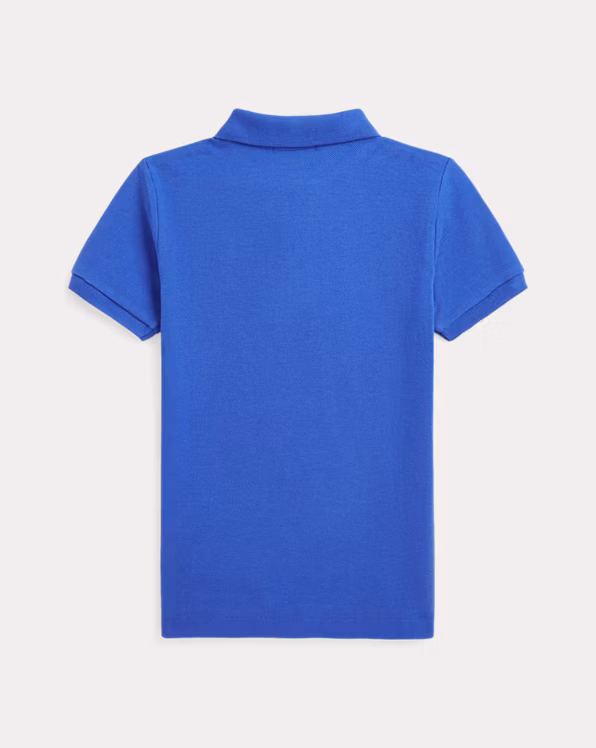 Polo Bear Cotton Mesh Polo Shirt