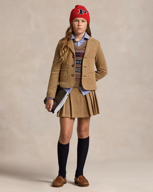 Fair Isle Short-Sleeved Jumper