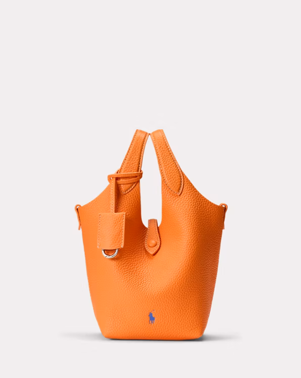 Polo Play Leather Small Tote & Crossbody