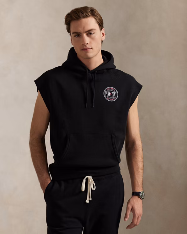 Pink Pony Sleeveless Hoodie