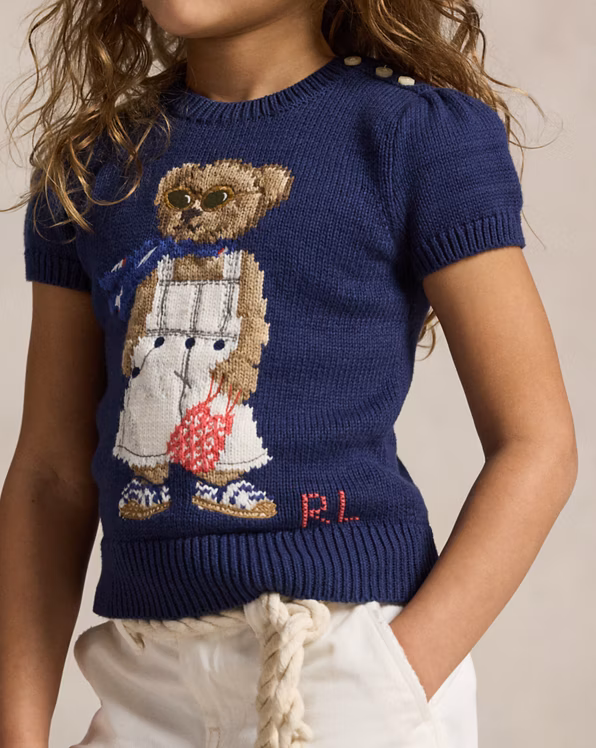 Polo Bear Short-Sleeve Jumper