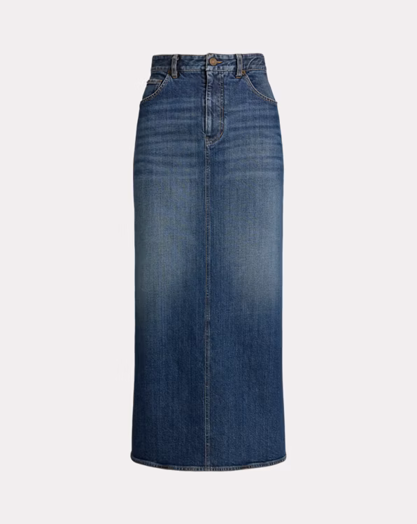 Donnely Denim Midi Skirt