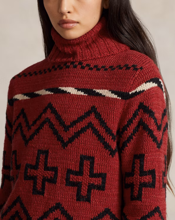 PRL x Naiomi Glasses Wool-Linen Jumper