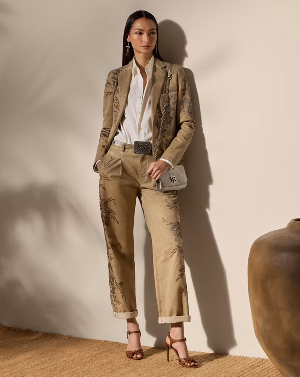 Parker Embellished Cotton Chino Jacket