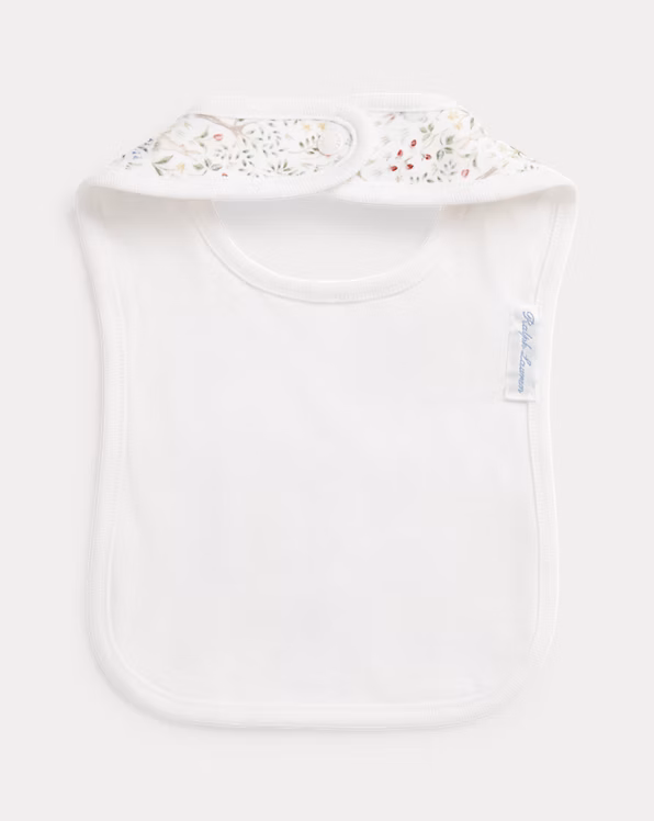 RL Baby x Riley Sheehey Cotton Bib