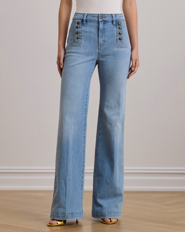 High-Rise Flare Sailor Jean