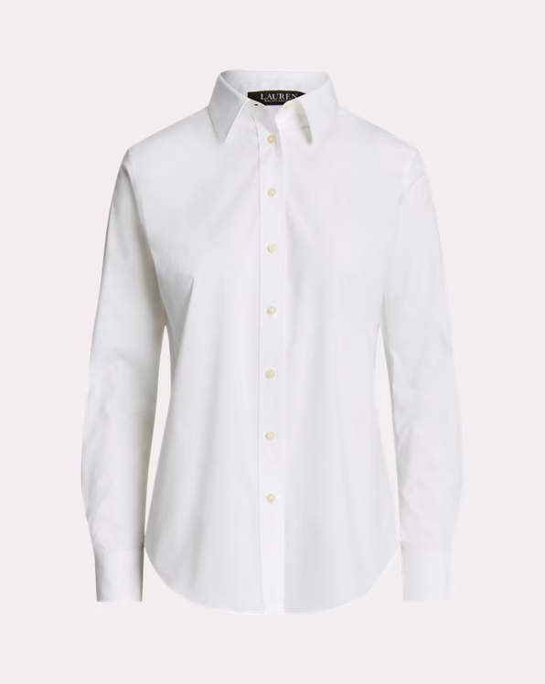 Easy Care Stretch Cotton Shirt