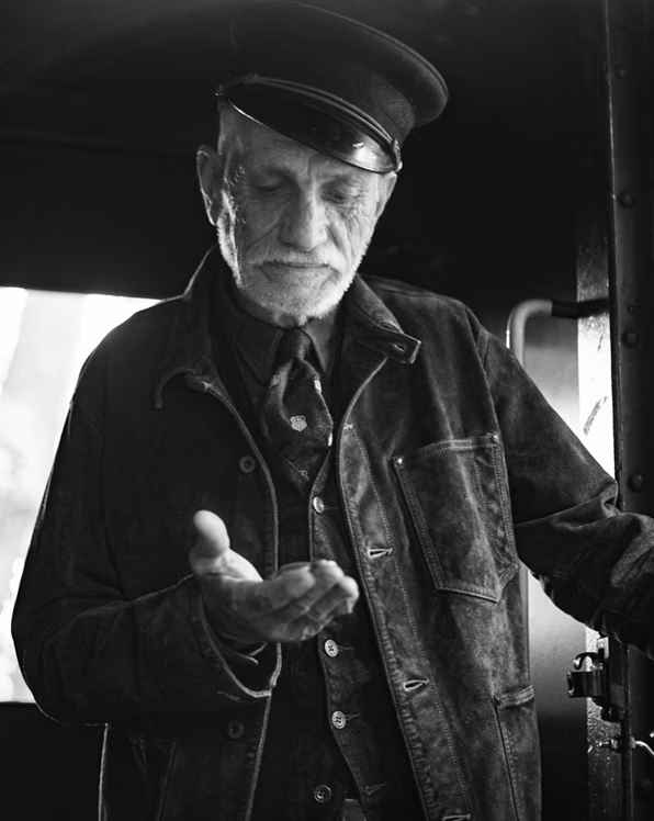 Indigo Roughout Suede Jacket