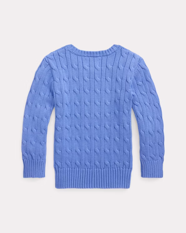 Cable-Knit Cotton Jumper