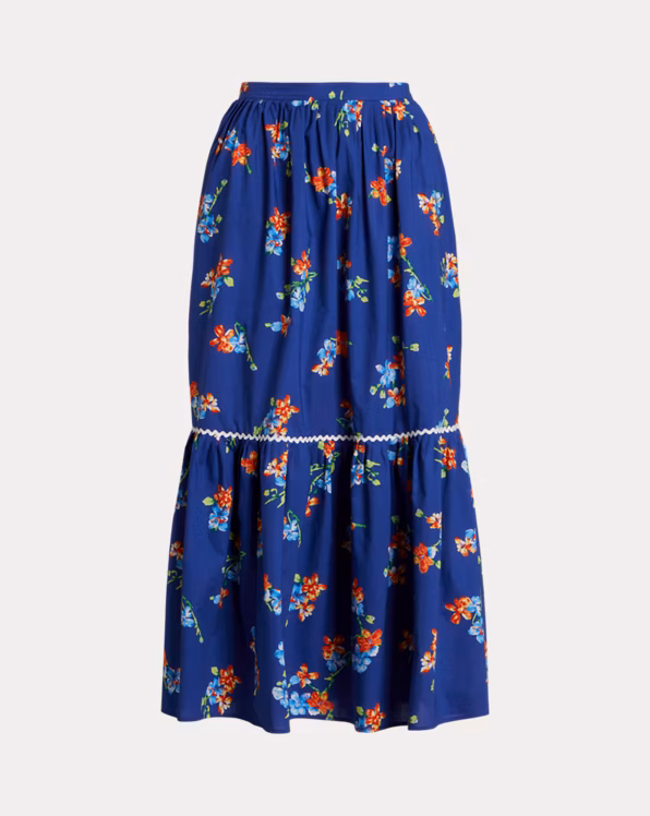 PRL x Naiomi Glasses Cotton Maxiskirt