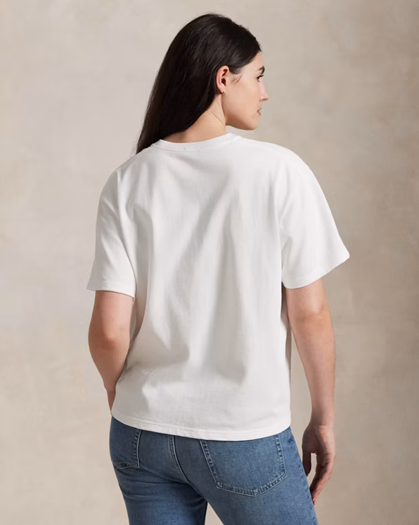 Relaxed Fit Cotton Jersey Tee