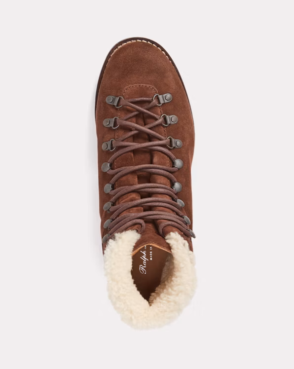 Darrow Shearling-Lined Calf-Suede Boot