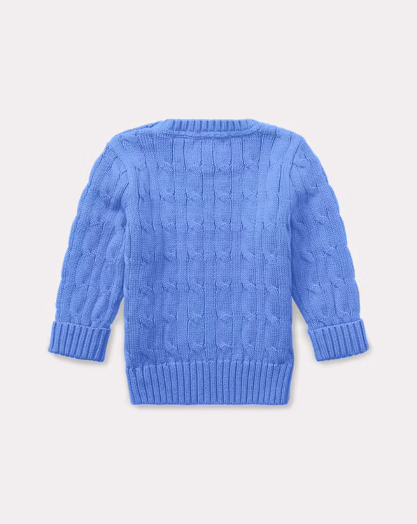 Cable-Knit Cotton Jumper
