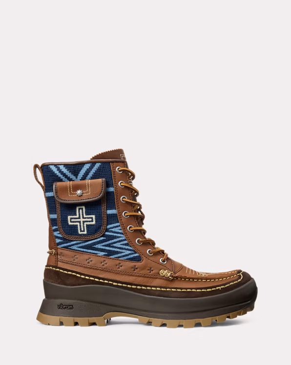 PRL x Naiomi Glasses Embroidered Boot