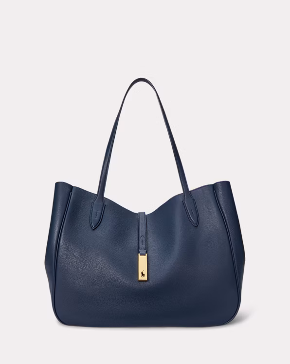 Polo ID Leather Large Tote