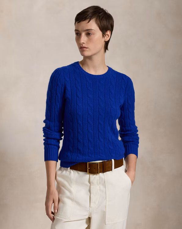 Cable-Knit Cashmere Jumper