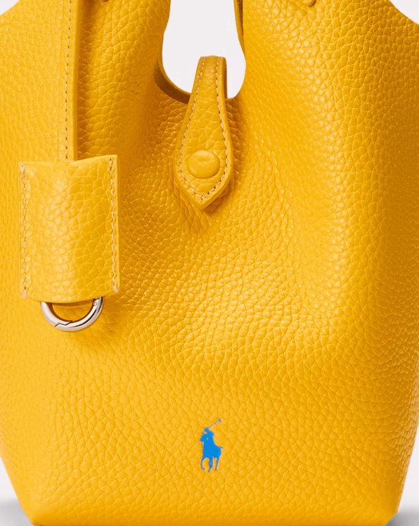 Polo Play Leather Small Tote & Crossbody
