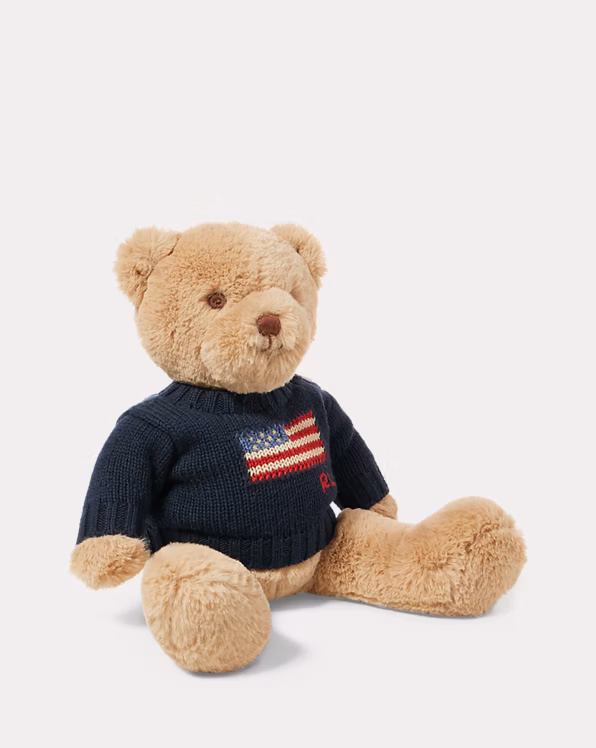 Small Flag-Jumper Polo Bear