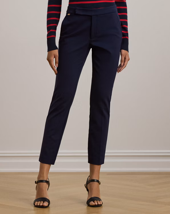 Straight Ponte Trouser