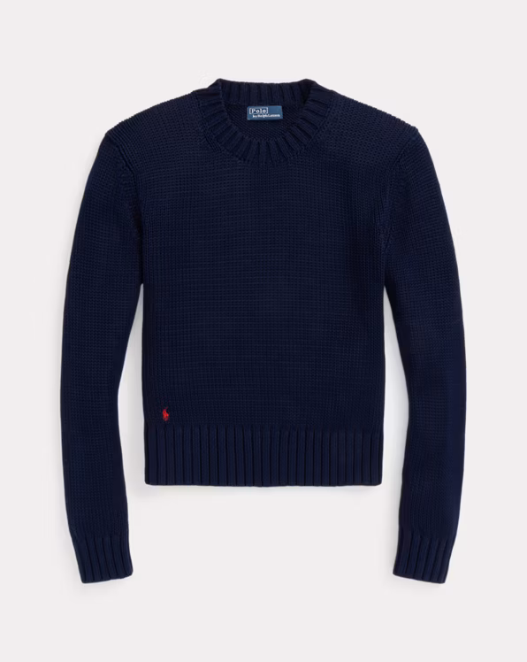 Cotton Crewneck Jumper