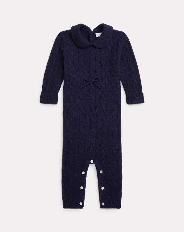 Cable-Knit Cashmere Coverall