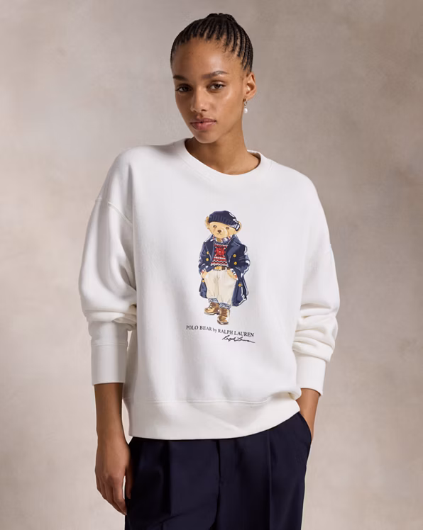 Polo Bear Fleece Crewneck