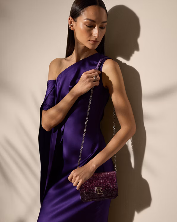 RL 888 Embellished Mini Crossbody Chain