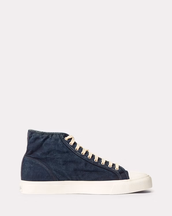 Mayport Indigo Canvas Trainer