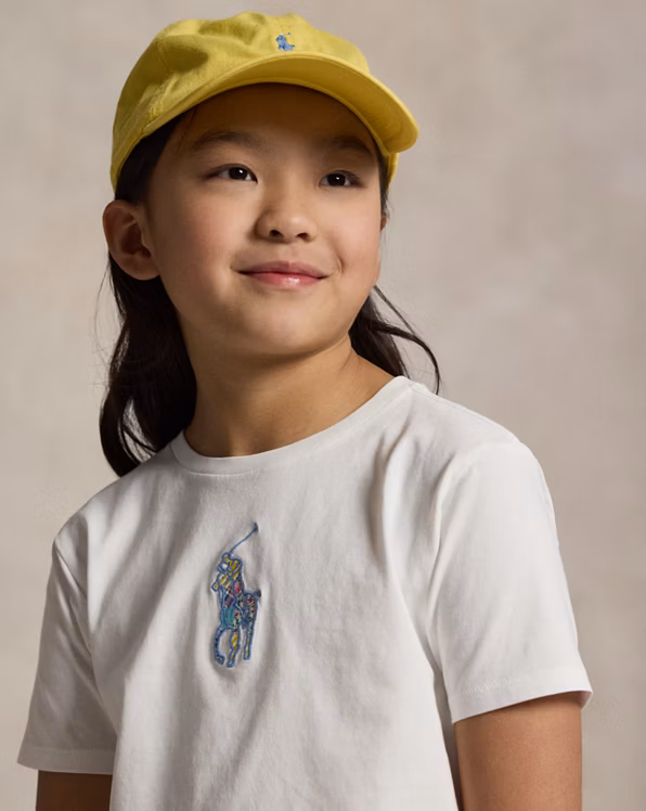 Big Pony Cotton Jersey Boxy T-shirt