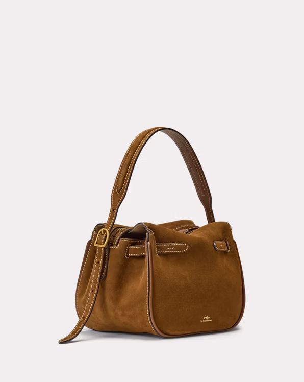 Polo ID Suede Mini Satchel