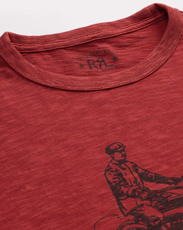 Slub Jersey Graphic T-Shirt