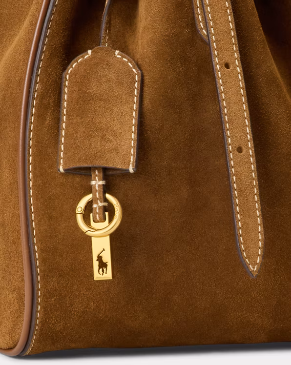 Polo ID Suede Satchel