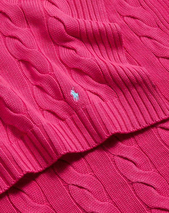 Hanley Cable-Knit Throw Blanket