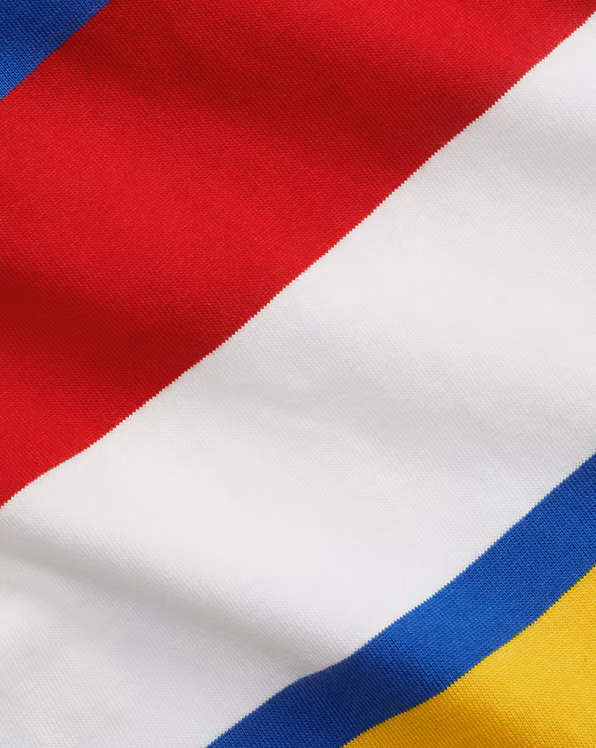 Striped Cotton Jersey Rugby Coverall