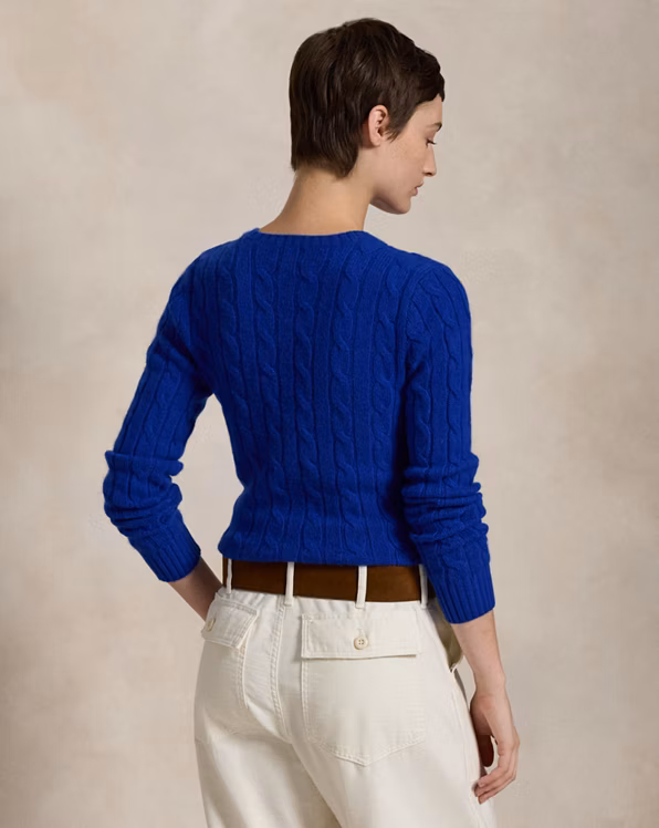 Cable-Knit Cashmere Jumper