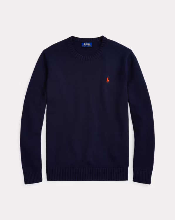 Cotton Crewneck Jumper