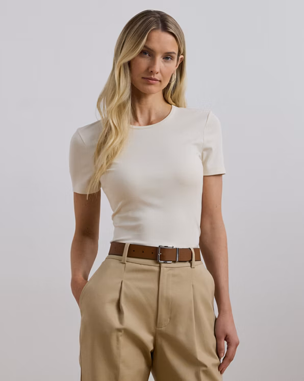 Stretch Cotton T-shirt