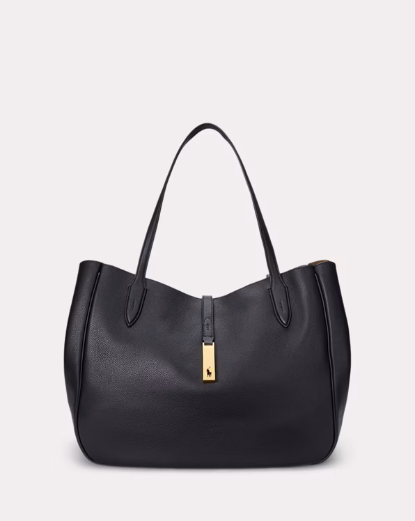 Polo ID Leather Large Tote