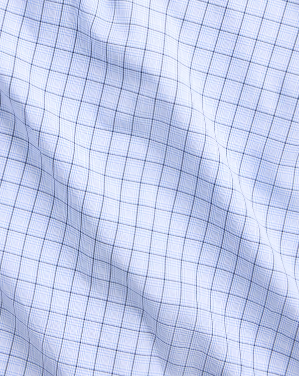 Classic Fit Checked Poplin Shirt